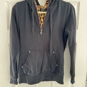 Buffalo David Bitton Black Women's Zip-Up Hoodie